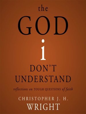 cover image of The God I Don't Understand